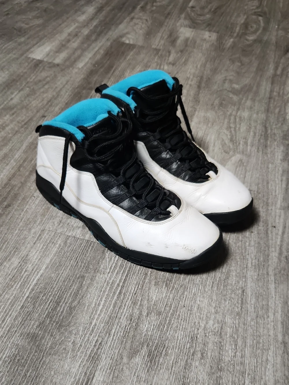 Lot JORDAN 10 Shadow & JORDAN 10 Powder Blue Size 13